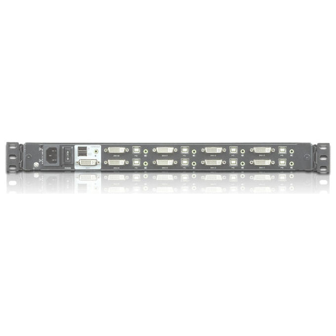 Aten CL6708MW Switch KVM LCD DVI FHD 8 Porte 17.3'' Nero