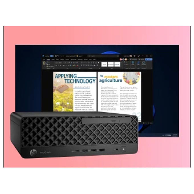 Hp ProDesk 4 G1i Desktop AI PC Intel Core Ultra 5, 16GB, Windows 11 Pro, Nero