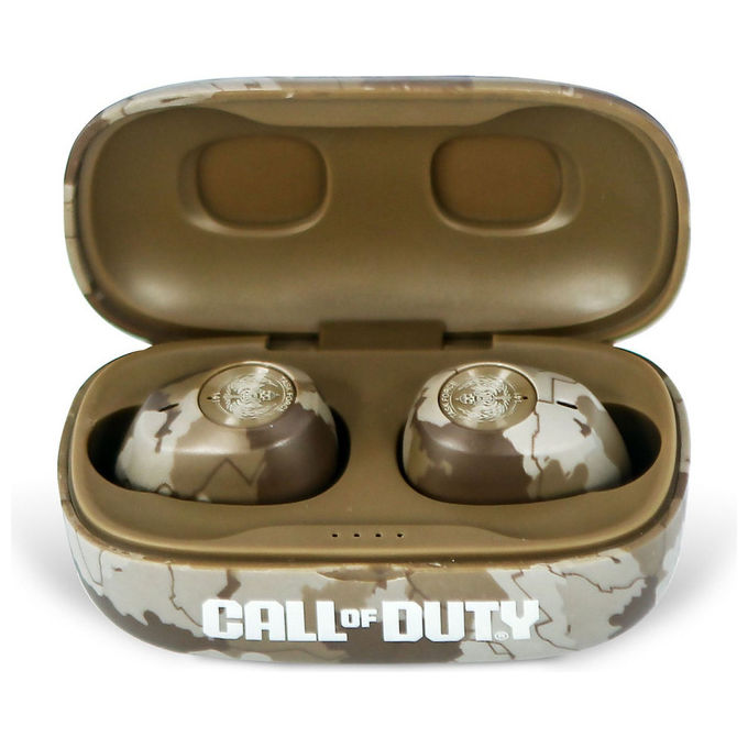 OTL Technologies COD283 Call of Duty Auricolari TWS Gaming Bluetooth 5.3 ENC IPX4 6h autonomia colore Mimetico