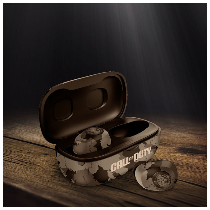 OTL Technologies COD283 Call of Duty Auricolari TWS Gaming Bluetooth 5.3 ENC IPX4 6h autonomia colore Mimetico