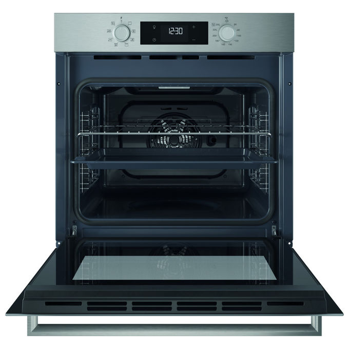 Hotpoint Ariston HAO3 K55H X Forno Elettrico da Incasso 71L Acciaio Inox Nero