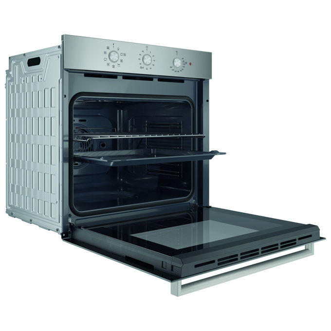 Hotpoint Ariston HAO3 K38HU X Forno elettrico 71 L Nero Acciaio Inox