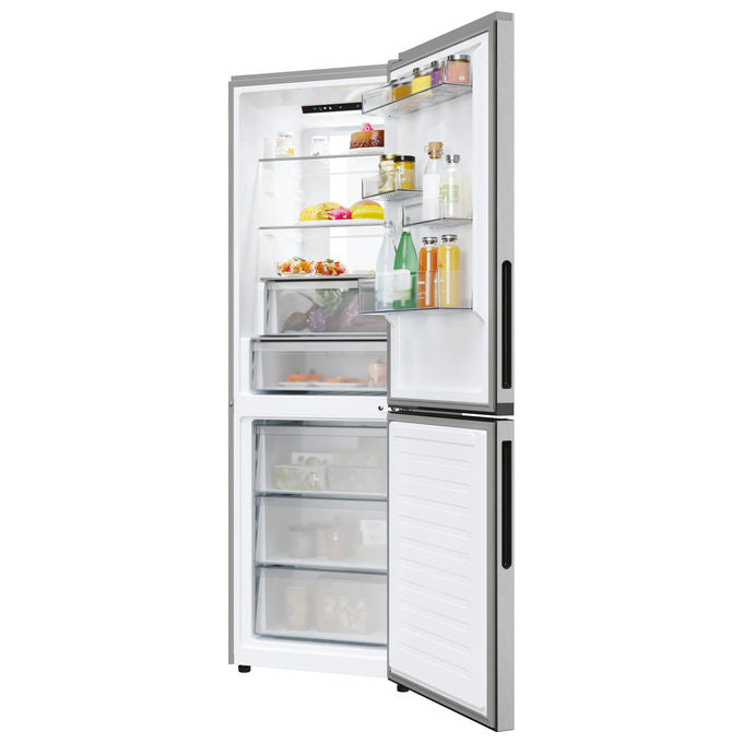 Candy CNCQ4T618EX Frigorifero Combinato 355 L Classe E 185 cm Acciaio inox colore Acciaio inox