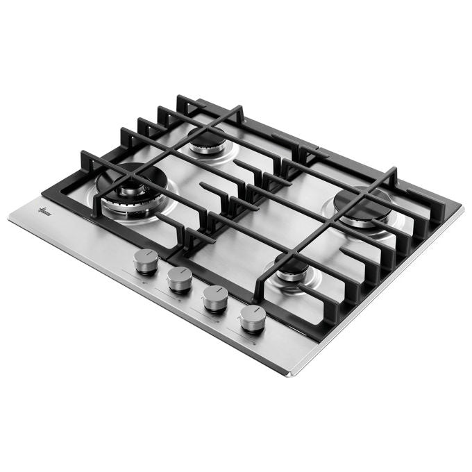 Hoover HHG6BF4C3X Piano Cottura a Gas Inox da Incasso 60 cm