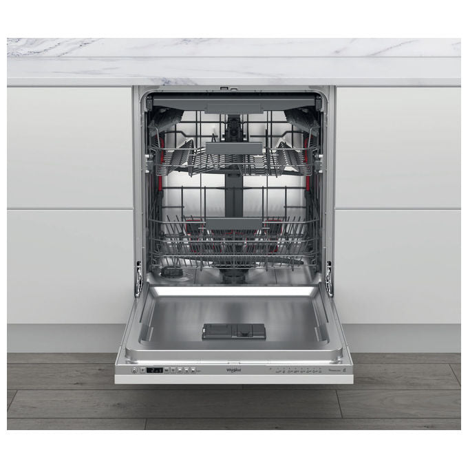 Whirlpool W0I D734L S Lavastoviglie da Incasso 14 coperti Classe D 44 dB 10 programmi NaturalDry (82x60x55 cm) colore Argento