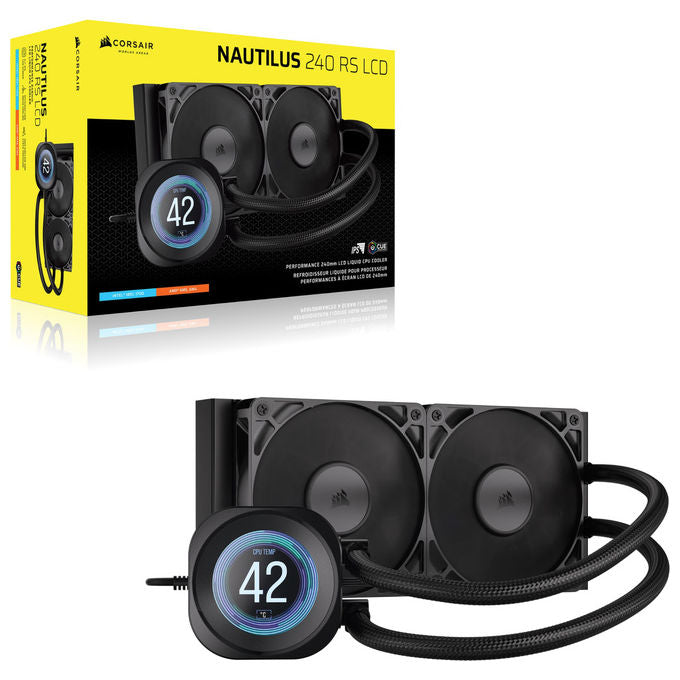Corsair Nautilus 240 RS LCD Raffreddamento a Liquido
