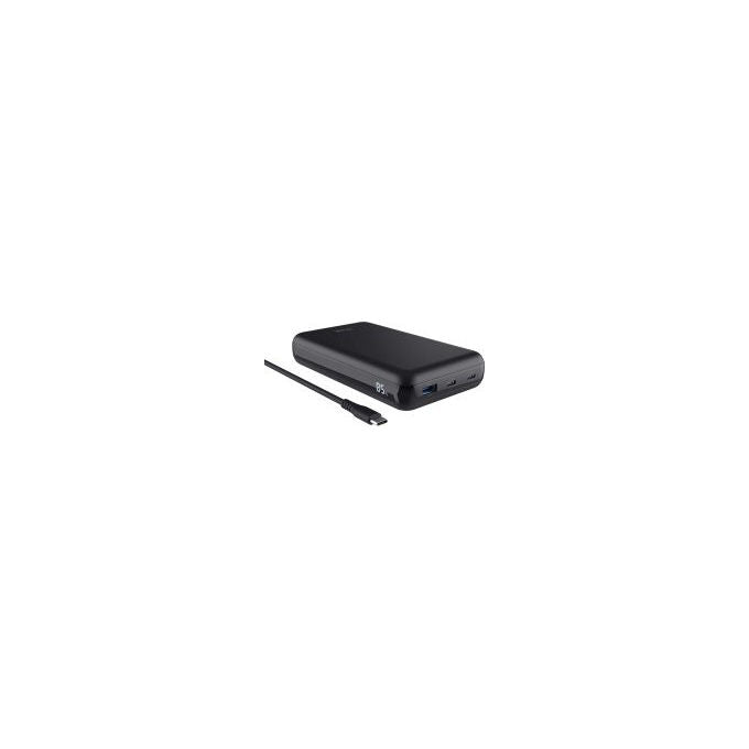 Cygnett Powerbank Thumboost 5K Nero con cavo USB-C