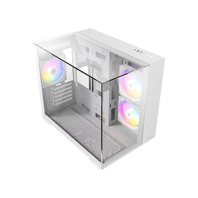 Antec CX600M Trio ARGB White Mini Tower Trasparente
