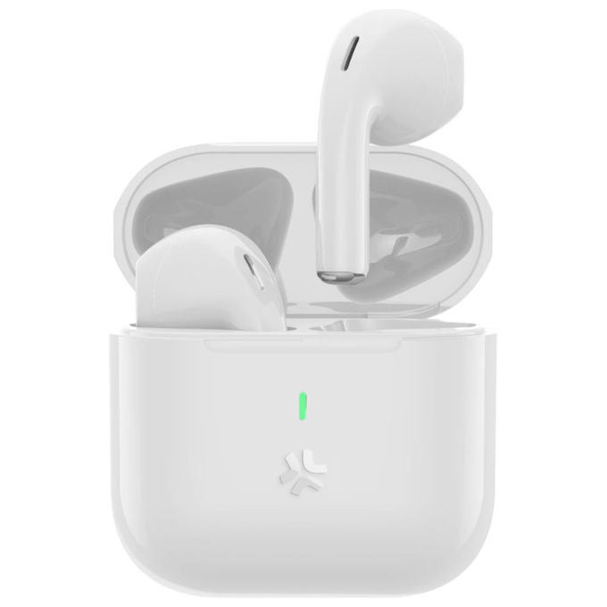Celly Compact Auricolari True Wireless Bianco