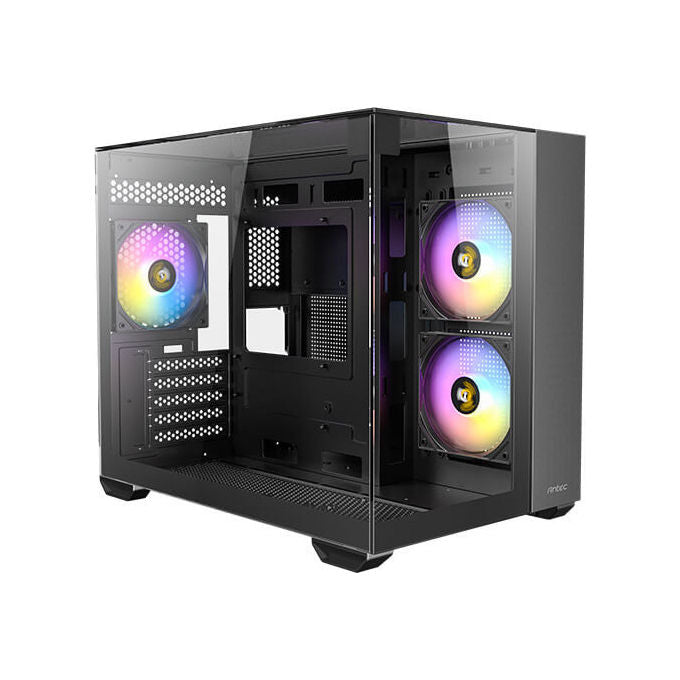 Antec Cx600m Trio Argb Mini Tower Nero-Trasparente