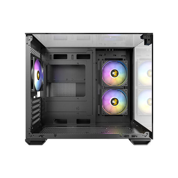 Antec Cx600m Trio Argb Mini Tower Nero-Trasparente