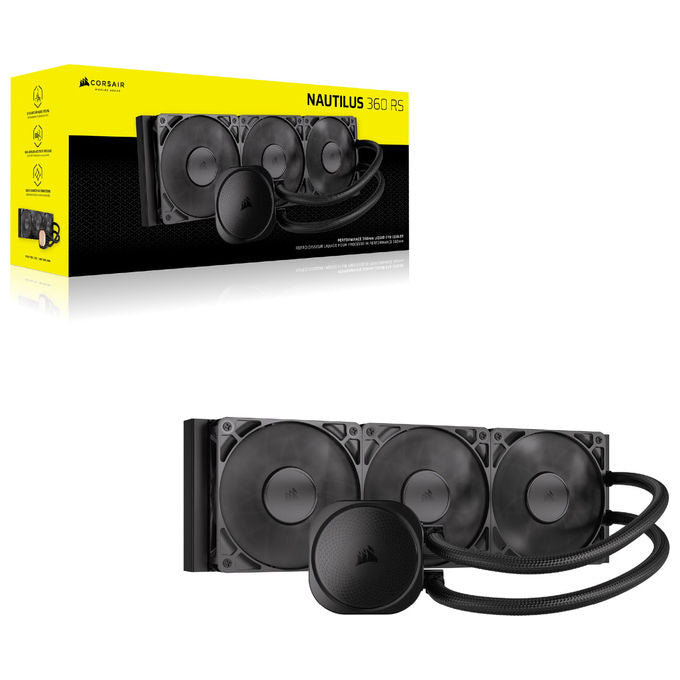 Corsair Nautilus 360 RS Raffreddatore a Liquido Nero