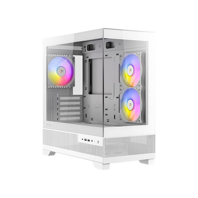 Antec CX500M ARGB Mini Tower Bianco Case PC Gaming