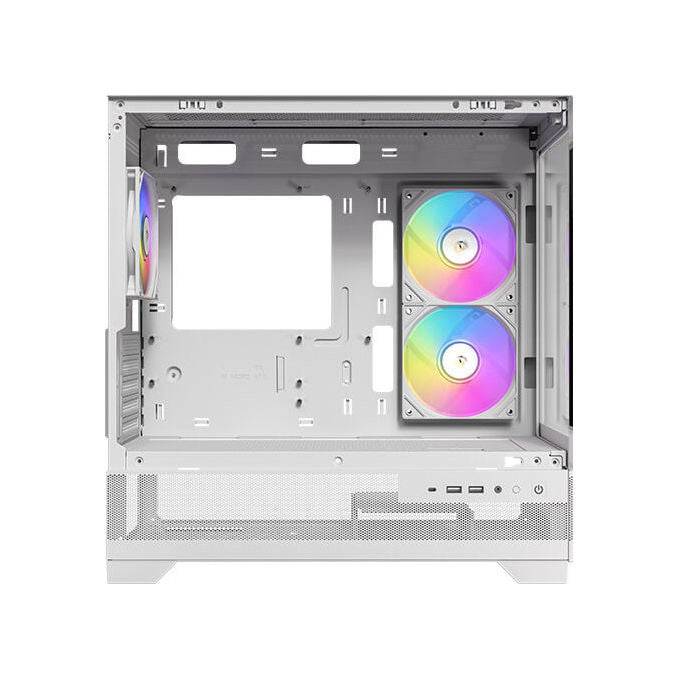 Antec CX500M ARGB Mini Tower Bianco Case PC Gaming