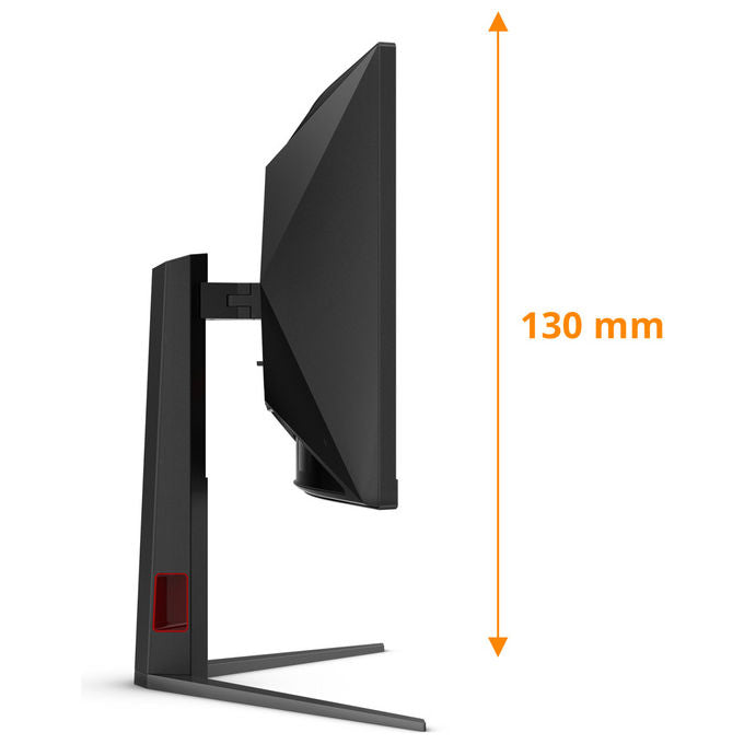 AOC CU34G4Z Monitor Gaming Curvo 34'' WQHD 3440x1440 240Hz 1ms Fast VA HDR400 AMD FreeSync Premium colore Nero