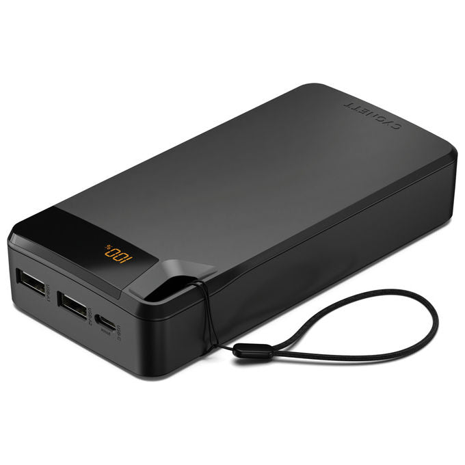 Cygnett CY4751PBCHE ChargeUp Boost Power Bank 20000 mAh 15W 3 Porte USB Litio Display colore Nero
