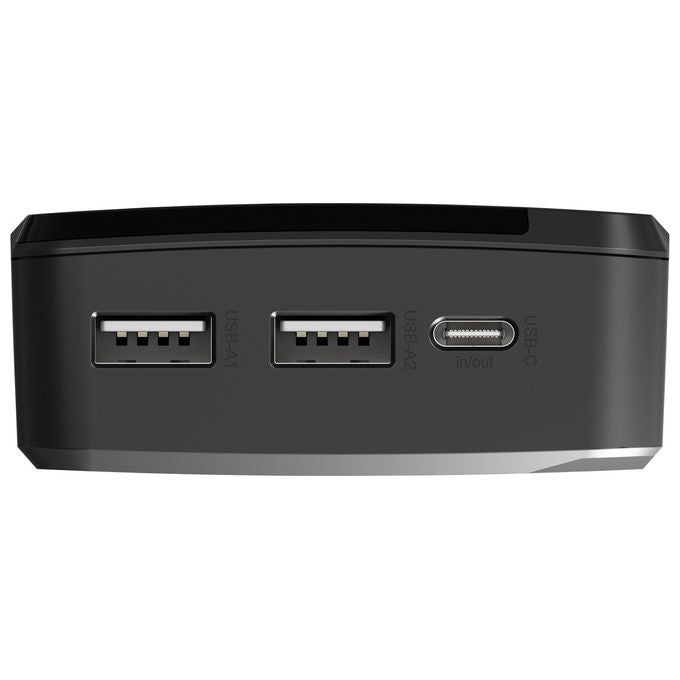 Cygnett CY4751PBCHE ChargeUp Boost Power Bank 20000 mAh 15W 3 Porte USB Litio Display colore Nero