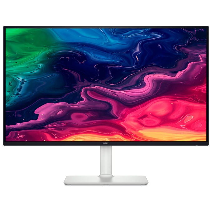 Dell S2725QC Plus Monitor PC 27'' 4K Ultra HD IPS 120Hz USB-C 65W 2x HDMI 2.1 AMD FreeSync Premium Altoparlanti colore Argento