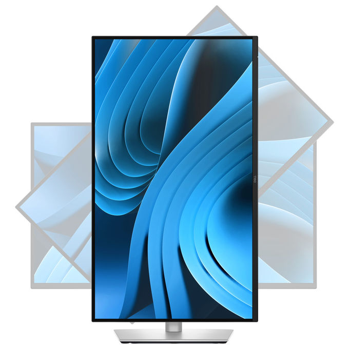 Monitor Dell Pro Plus P2725QE 27'' 4K Ultra HD LCD nero argento