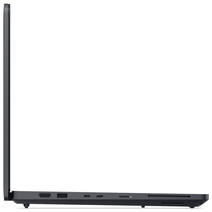 Dell MC16250 Workstation Mobile 16 Intel Core Ultra 7 512GB SSD 16GB RAM RTX PRO 500 colore Nero
