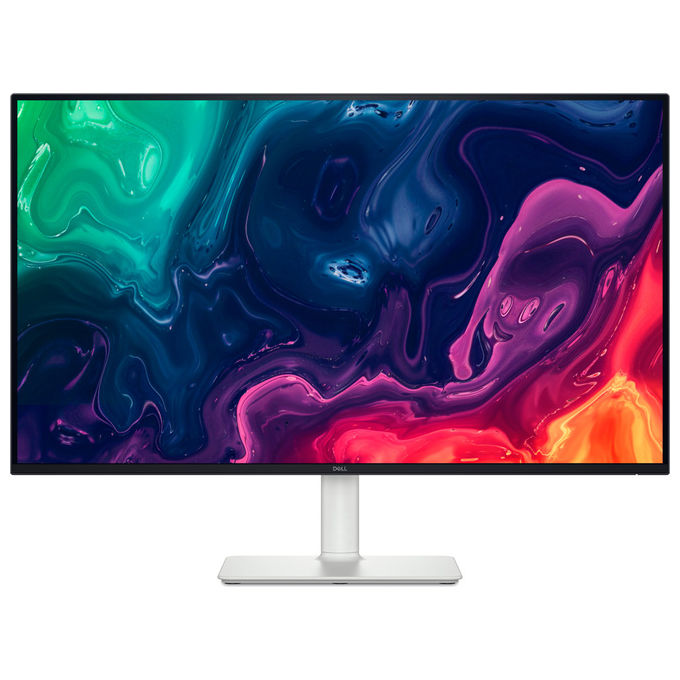 Dell S3225QS Plus Monitor PC 31.5'' 4K UHD VA 120Hz HDR10 AMD FreeSync Premium Altoparlanti 10W colore Argento