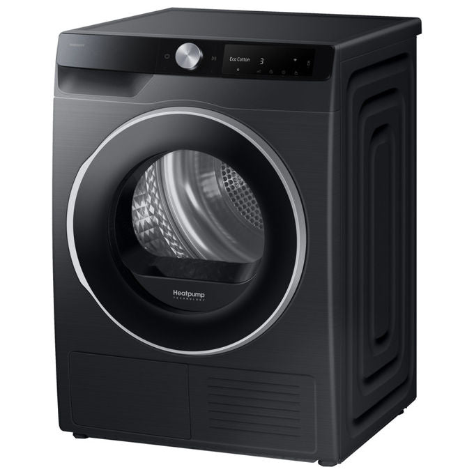 Samsung DV90DG6845LB Series 6 Asciugatrice Pompa di Calore 9 Kg Classe A Wi-Fi SmartThings Super Speed (85x60x60 cm) colore Nero