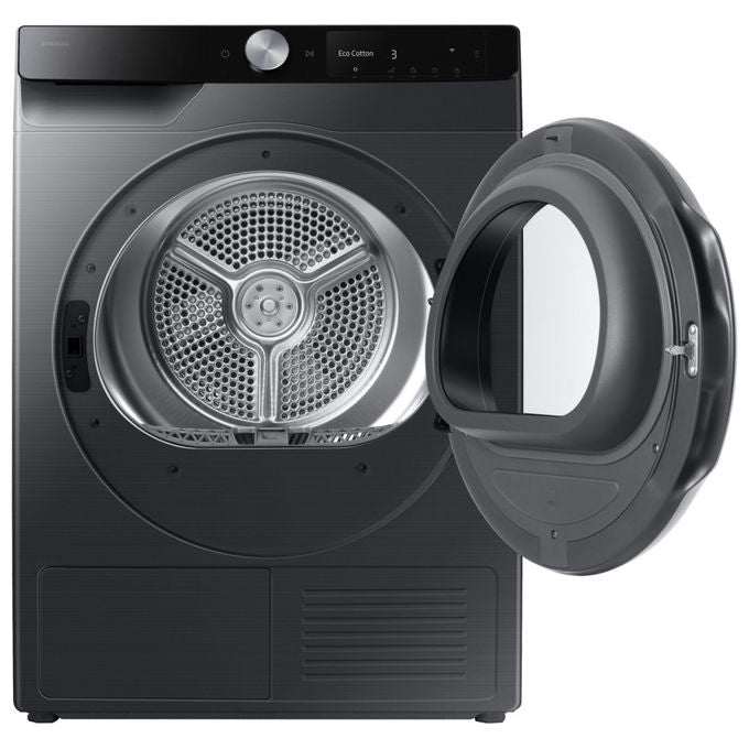 Samsung DV90DG6845LB Series 6 Asciugatrice Pompa di Calore 9 Kg Classe A Wi-Fi SmartThings Super Speed (85x60x60 cm) colore Nero