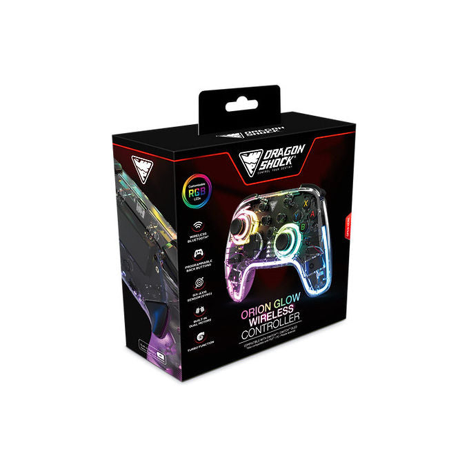 Dragonshock Gamepad Bluetooth Nero per Nintendo Switch