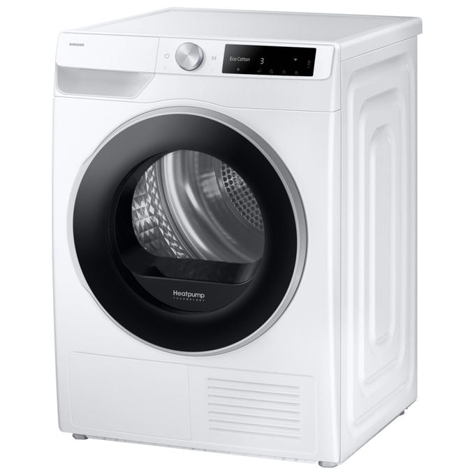 Samsung DV90DG6845LE Series 6 Asciugatrice Pompa di Calore 9 Kg Classe A WiFi OptimalDry AI Dry+ (85x60x60 cm) colore Bianco