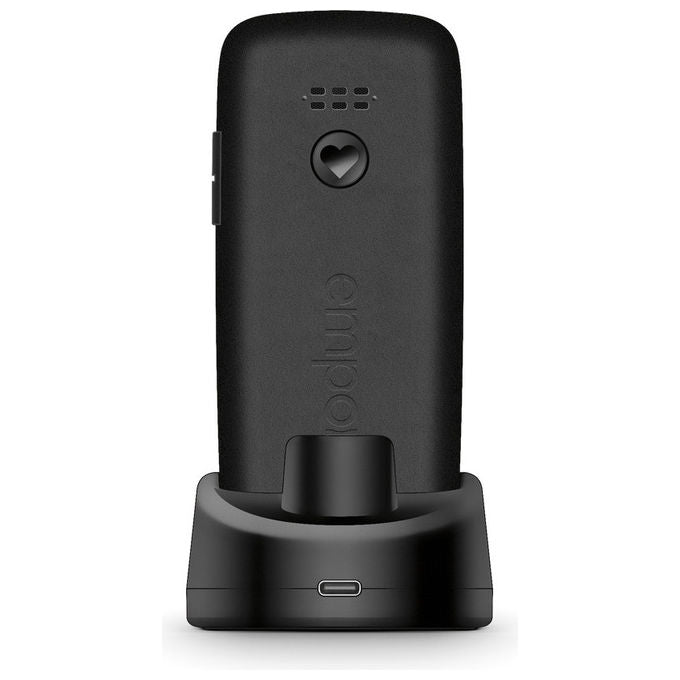 Emporia Happy Telefono per Anziani Nero
