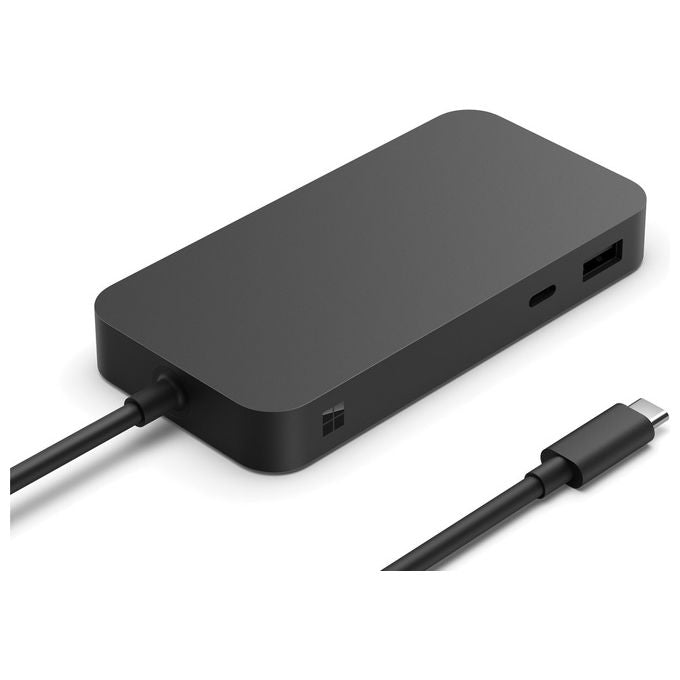 Microsoft Surface USB4 Docking Station Cablato Nero