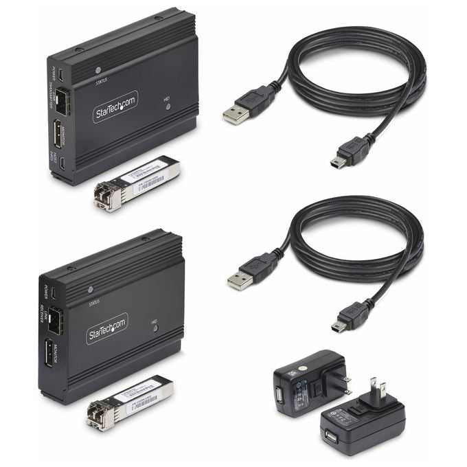 StarTech.com Extender KVM DisplayPort Fibra Ottica 4K 60Hz fino 300m