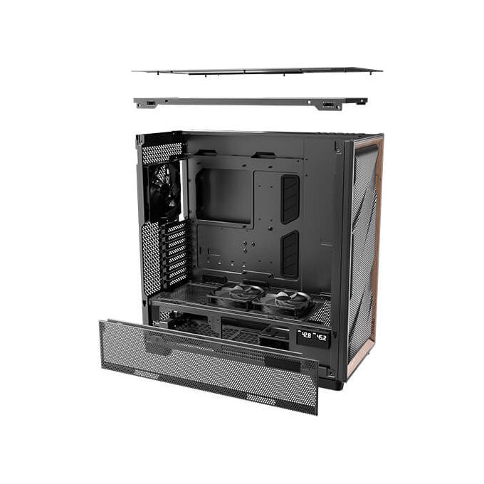 Antec Flux Pro EUV Full Tower Nero-Legno