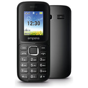Emporia 313 Telefono per Anziani Dual SIM Nero