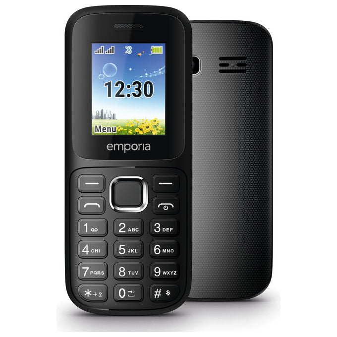 Emporia 313 Telefono per Anziani Dual SIM Nero