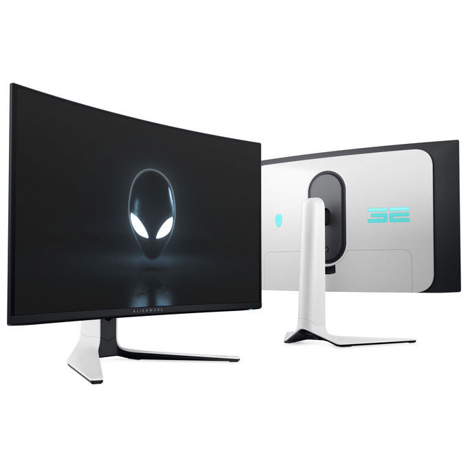Alienware AW3225QF Monitor 32'' 4K Ultra HD QD-OLED Nero-Bianco
