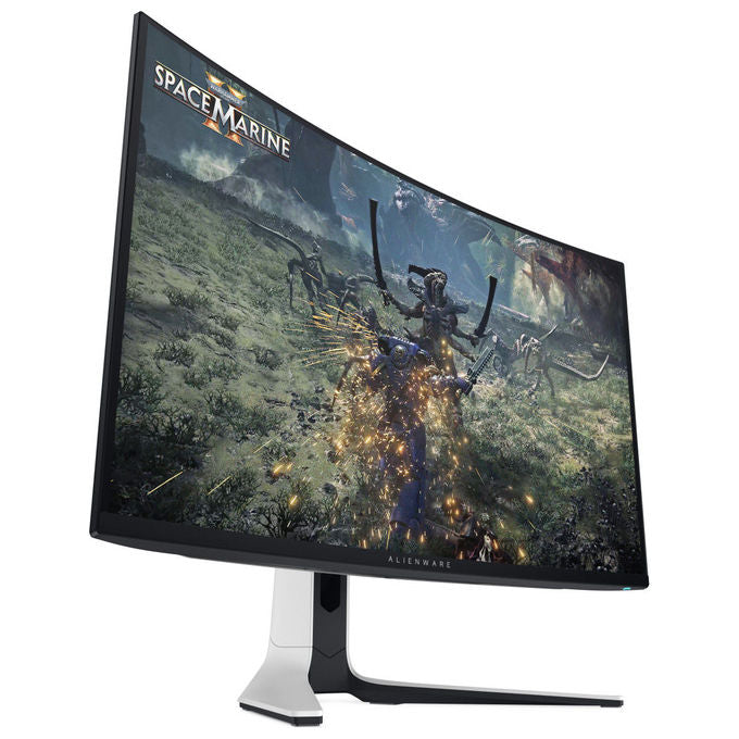 Alienware AW3225QF Monitor 32'' 4K Ultra HD QD-OLED Nero-Bianco
