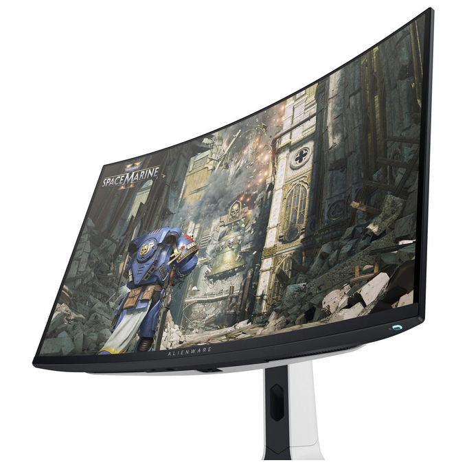 Alienware AW3225QF Monitor 32'' 4K Ultra HD QD-OLED Nero-Bianco