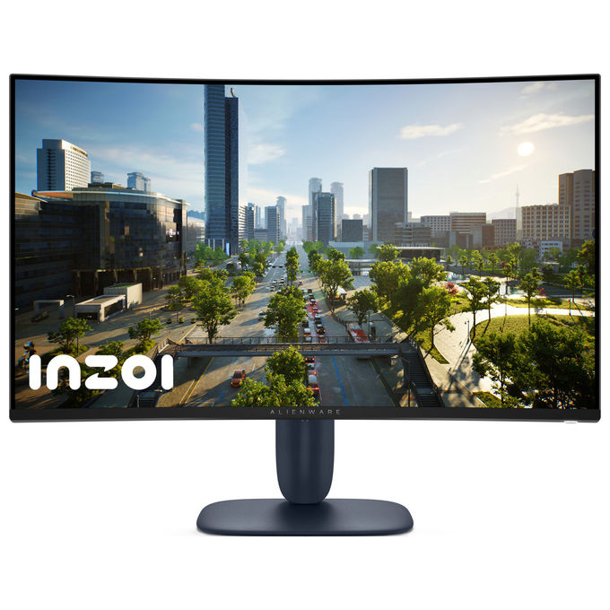 Alienware AW3225DM Monitor Gaming Curvo QHD 31.5'' Pollici Blu