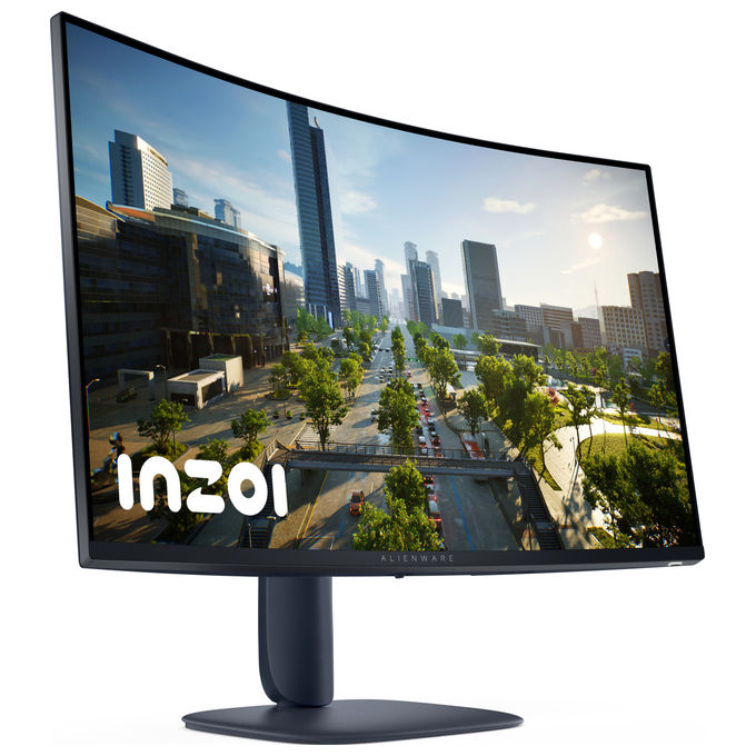 Alienware AW3225DM Monitor Gaming Curvo QHD 31.5'' Pollici Blu