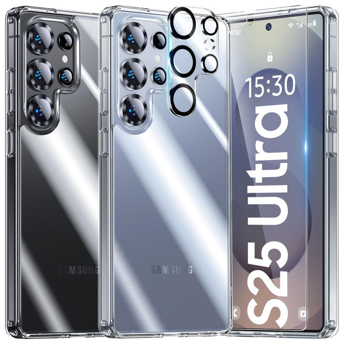 Celly Custodia Trasparente per Galaxy S25 Ultra 5G TPU