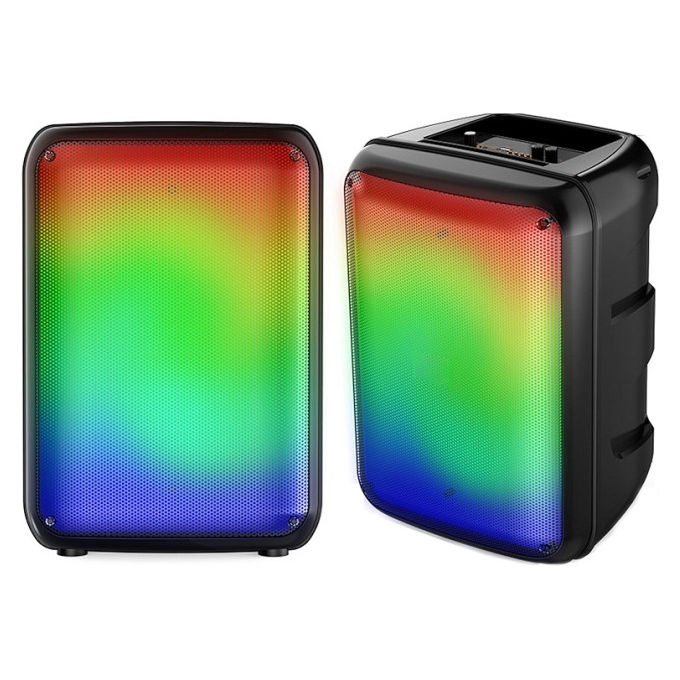Akai Altoparlante Party Bluetooth con LED Multicolore