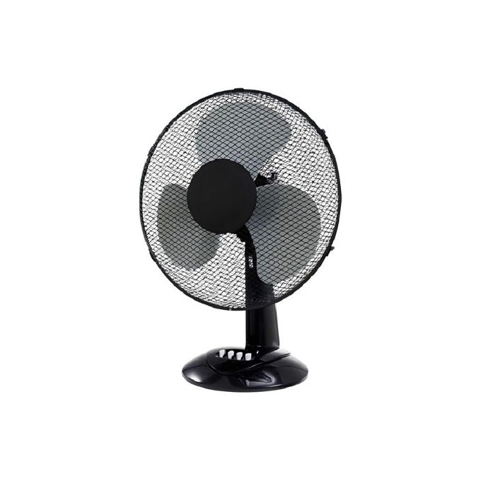 Akai Ventilatore Tavolo 40cm Nero 3 Velocita' Oscillante Modello VT4022