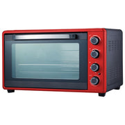 Akai AKFE520 Forno elettrico ventilato 52 L 2000 W 4 livelli di cottura timer 60 min doppio vetro colore Rosso
