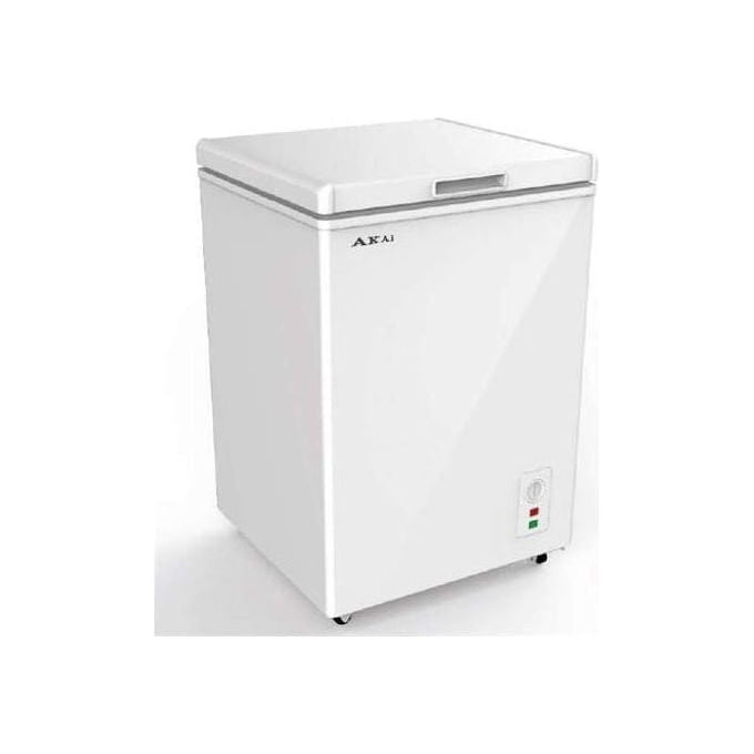 Akai ICE155-R Congelatore a Pozzetto Orizzontale 150 L 84 cm Classe E 40 dB 12 Kg-24h colore Bianco