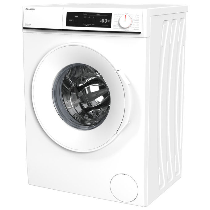 Sharp ES NFA7121WD Lavatrice Carica Frontale 7 Kg Bianco 1200 rpm Classe Energetica D Libera Installazione