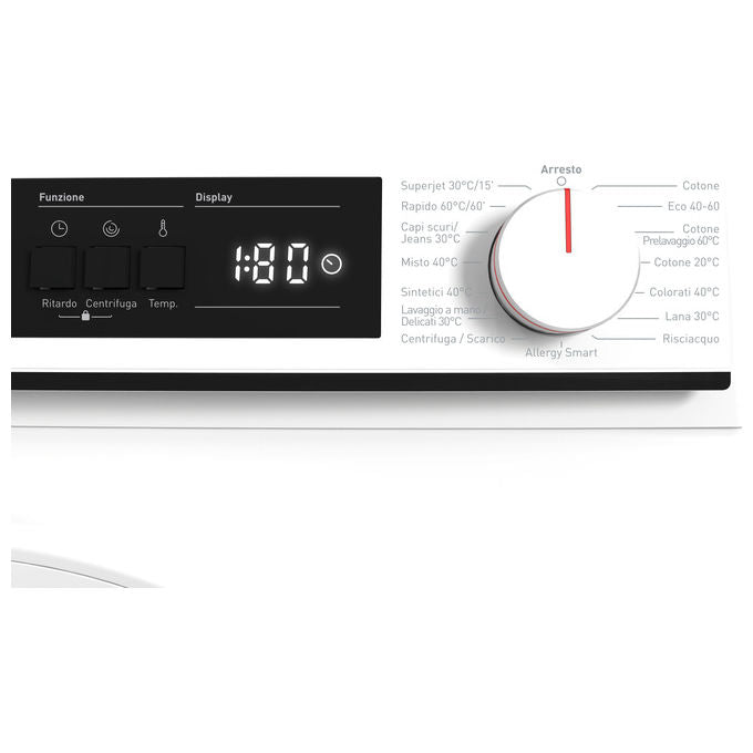 Sharp ES NFA7121WD Lavatrice Carica Frontale 7 Kg Bianco 1200 rpm Classe Energetica D Libera Installazione