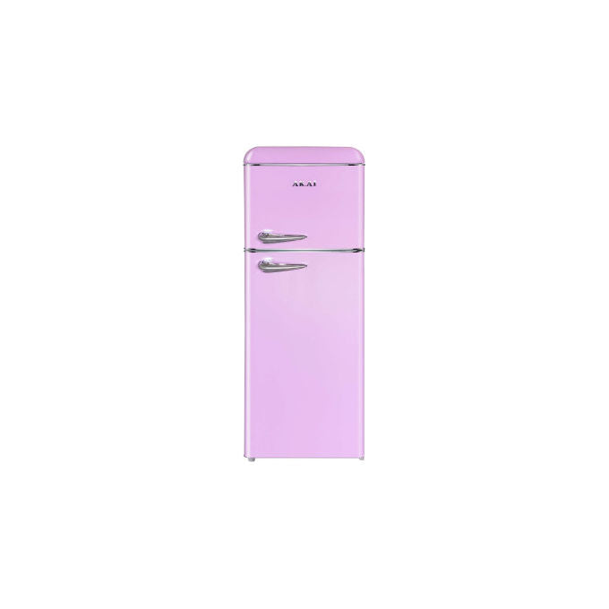 Akai CLASS241KPK Frigorifero Doppia Porta 204L Classe E (147x55x59 cm) colore Rosa