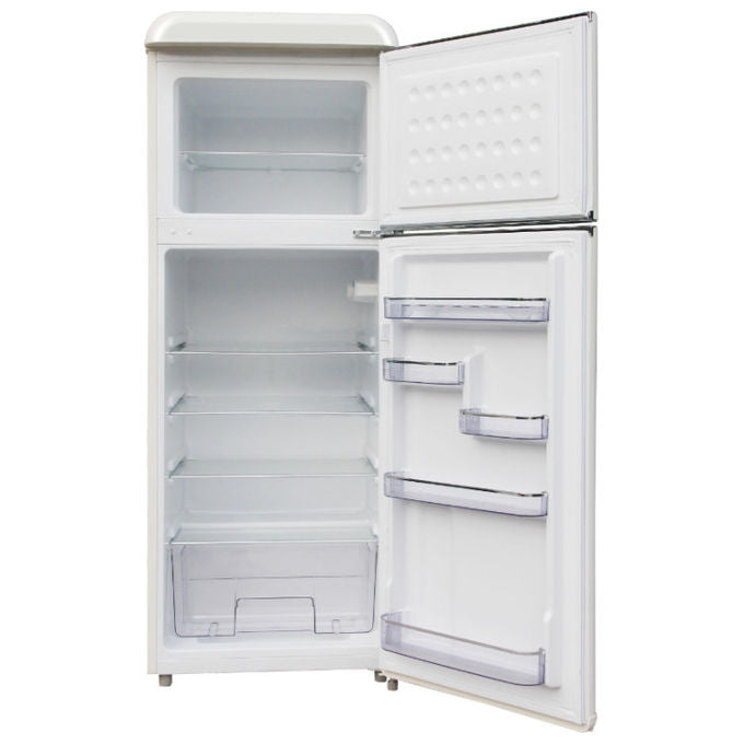 Akai CLASS241KCR Frigorifero Doppia Porta 240 L 147 cm Classe E 41 dB Statico colore Crema
