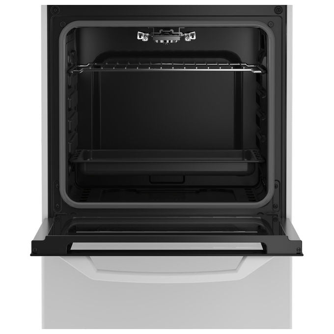 Beko CSG42009DW Cucina a Gas 4 Fuochi Forno a Gas con Grill 54 L (50x50x85 cm) colore Bianco